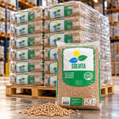Pellets Solvita – Palete de 100 sacos de 15 kg