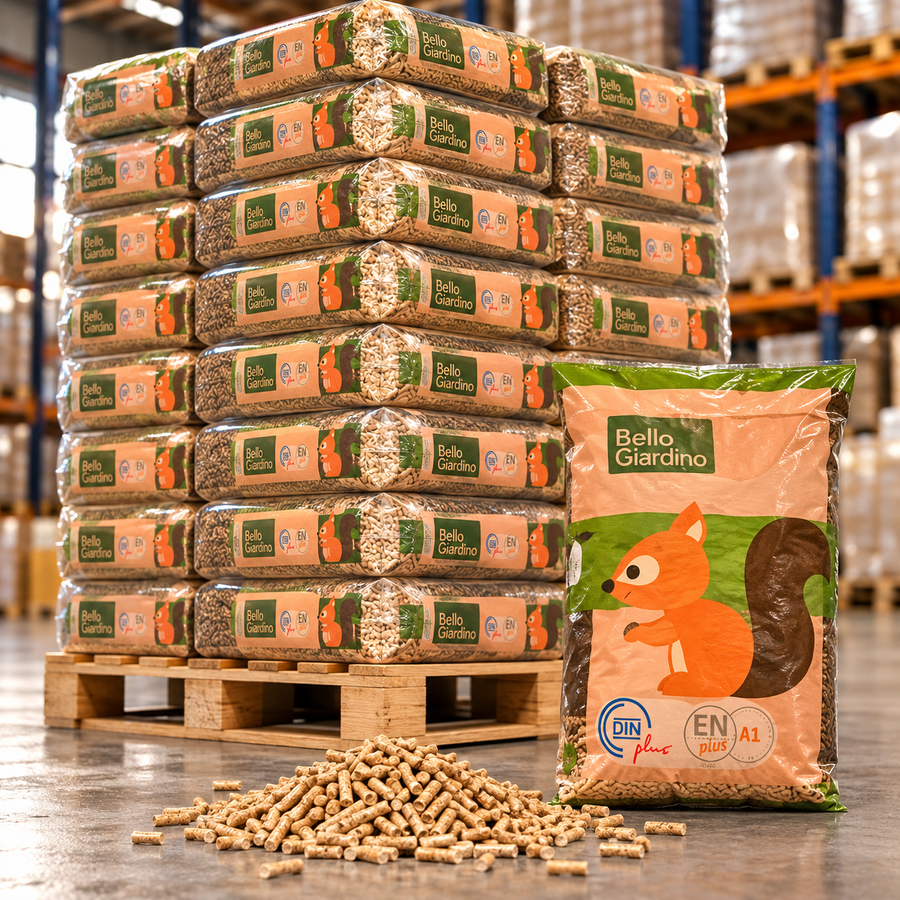 Pallet da 35 sacchi di pellet NATURPELLET