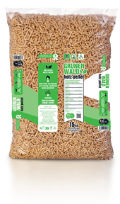Pellets de madeira Green Forest Abete, 70 sacos x 15 kg
