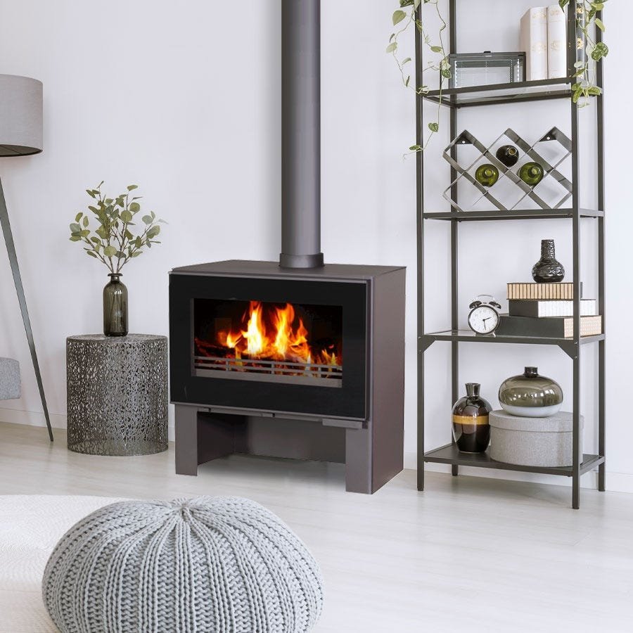Fogão a lenha – BELLEZA OMEGA – 8kW