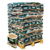 Palete com 88 sacos de pellets de madeira GME WoodPellet.