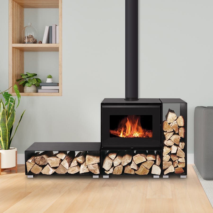 Fogão a lenha– BELLEZA ROMA – 10,2kW